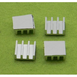 (TL401)電源模組 散熱片 含固定背膠 9*9*5 mm 適用於 LM2596 A4988 DRV8825 等