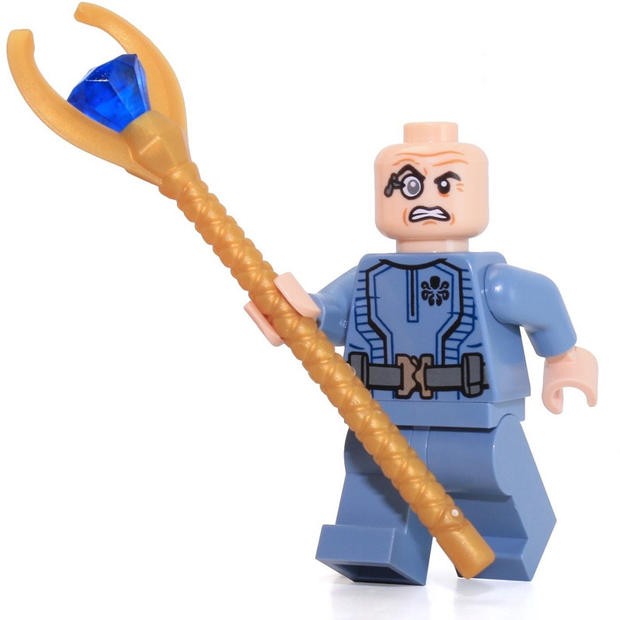 LEGO 樂高 超級英雄人偶 sh179 斯特拉科男爵 含原配武器 76041