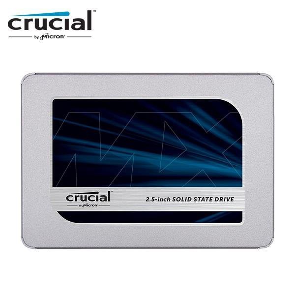 全新 MX500 500GB 美光 Micron Crucial*1+2.5"外接盒*1台