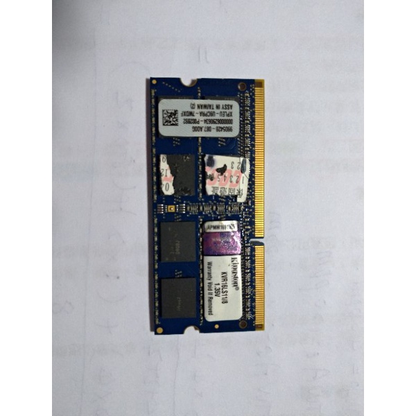 Kingstone 8GB DDR3L 1600 筆電專用