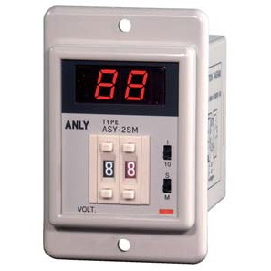 ANLY安良 ASY-2SM 計時器、數字型限時繼電器