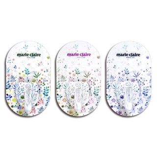 美麗佳人 Marie Claire 三入橢圓形大鼻勾 超級黏膠無痕掛勾 台灣製造 易立家Easy+生活館