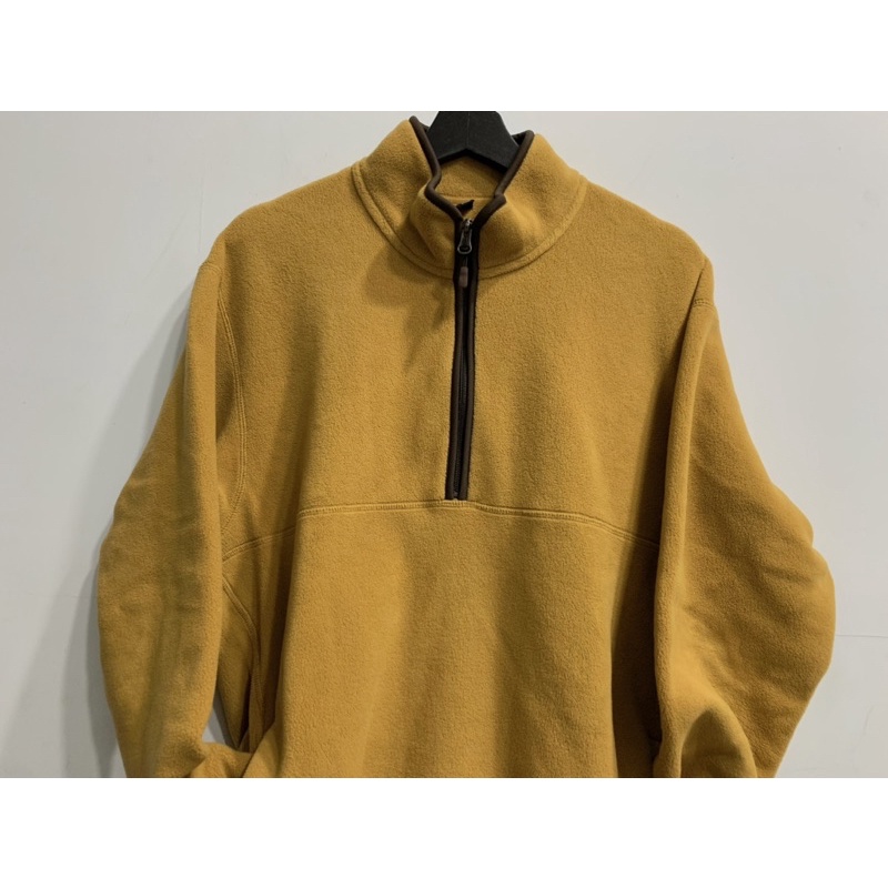 許光漢同款_UNIQLO|保暖材質毛絨半開襟口袋上衣
