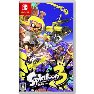 ★雪兒電玩★ NS Switch 斯普拉遁3 漆彈大作戰3 Splatoon 3中文版