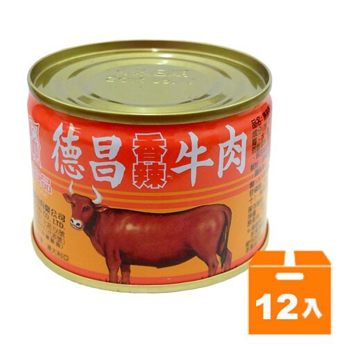 德昌 香辣牛肉 180g (12入)/組【康鄰超市】