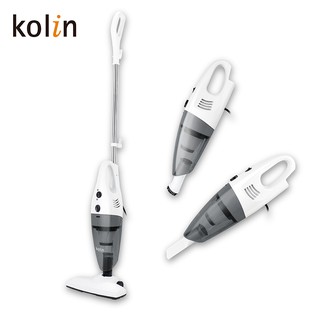 【Kolin】直立手持兩用吸塵器 車用 HEPA濾網 旋風 手持吸塵器 除塵 3組刷頭 有線吸塵器 KTC-SD1926