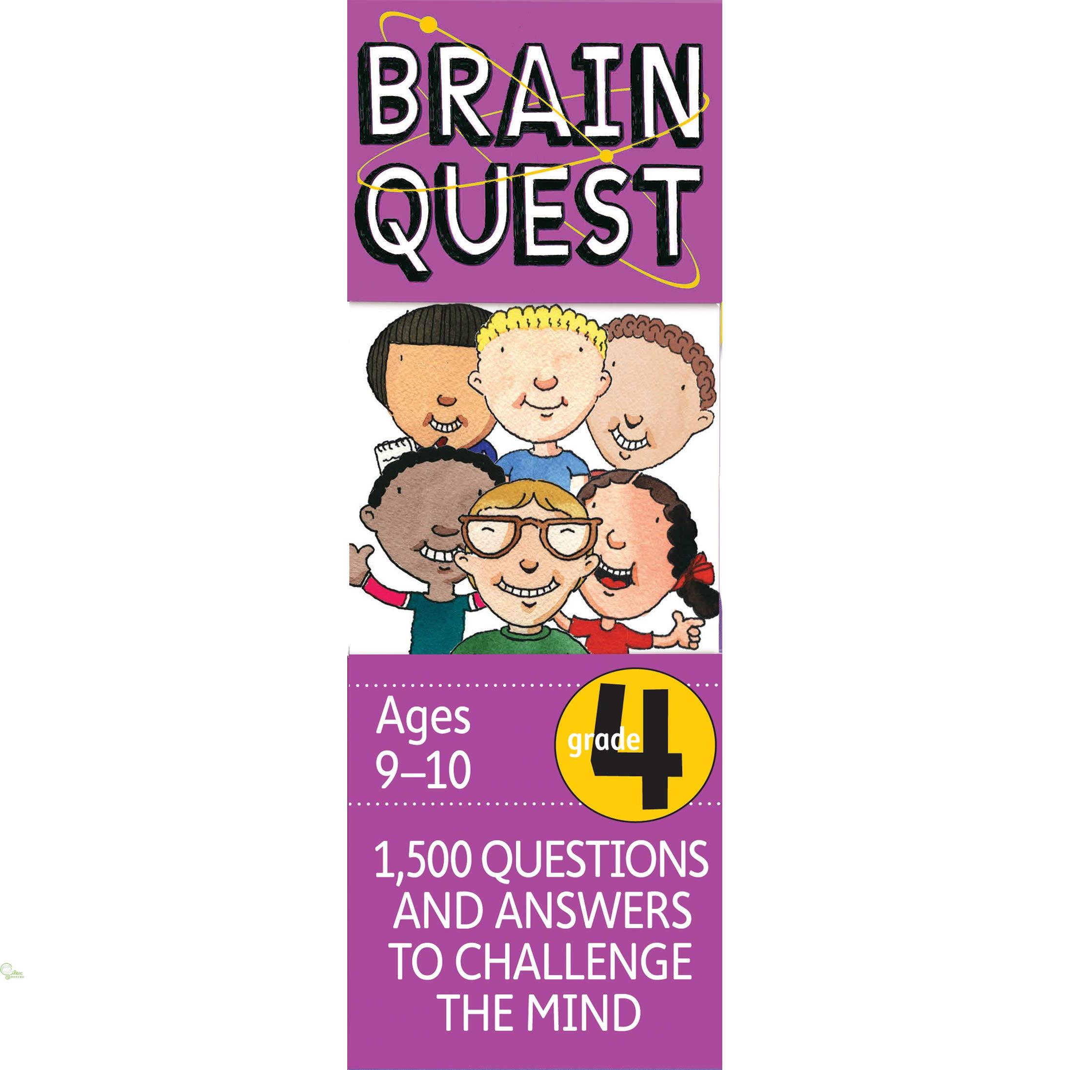 Brain Quest Grade 4: 1,500 Questions and Answers to Challenge the Mind: Ages 9-10