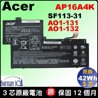 Acer 電池 原廠 宏碁 AP16A4K N16Q9 Swift1 SF113-31 台北現場拆換測試 AO1-132