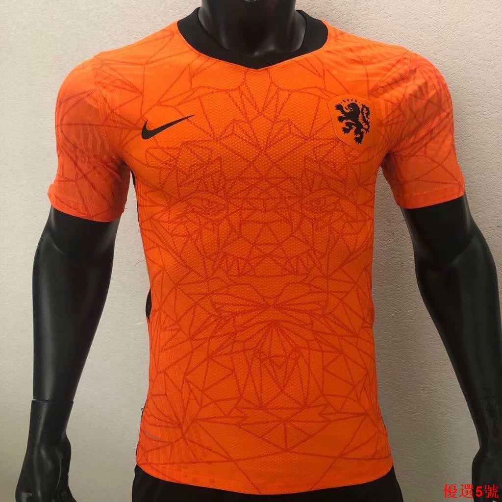 2020 2021荷蘭球員版球衣主場球衣荷蘭球員版足球衣制定名字和号码現貨