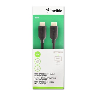 Belkin 貝爾金 UltraHD 4K 高速HDMI連接線(2M)(F3Y021BT2M)1080p 電視連接線