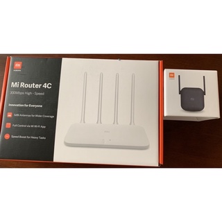 小米路由器4C+Wi-Fi訊號延伸器Pro
