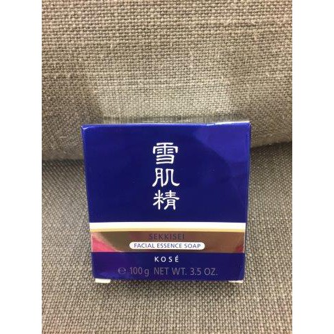 高絲 雪肌精 晶透潤白潔顏皂 100G 無盒