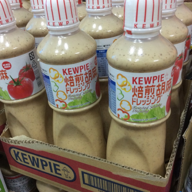 🌺 DC本舖 🌺好市多 代購 日本進口 Kewpie 胡麻醬 凱薩沙拉醬 和風醬 1公升