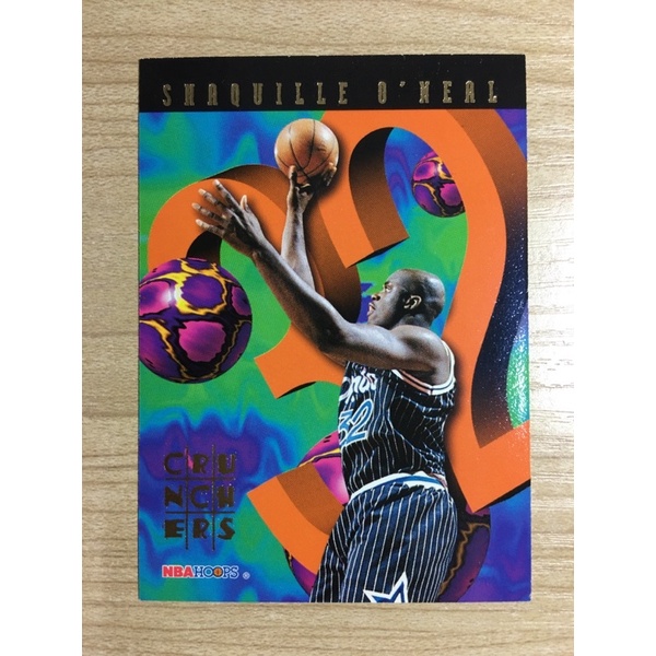 hoops 1995 SHAQUILLE O'NEAL 特卡 nba 球員卡 魔術