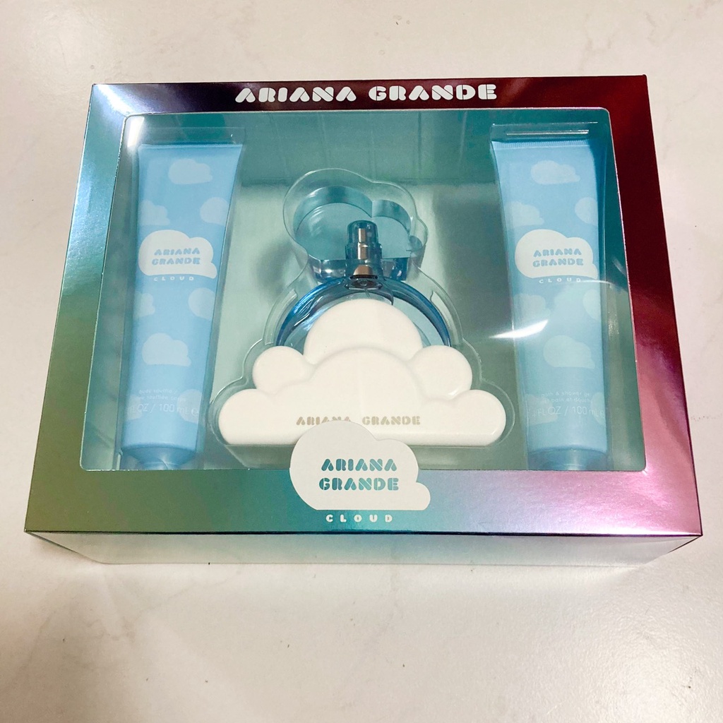 ☆ 歐美洋行☆專櫃貨亞莉安娜2018年新款個人香水☆ Ariana Grande Cloud 淡香精100ML禮盒組☆