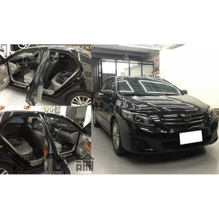 Toyota Altis 10代 適用 (四門氣密) 全車隔音套組 汽車隔音條 靜化論 芮卡國際 公司貨