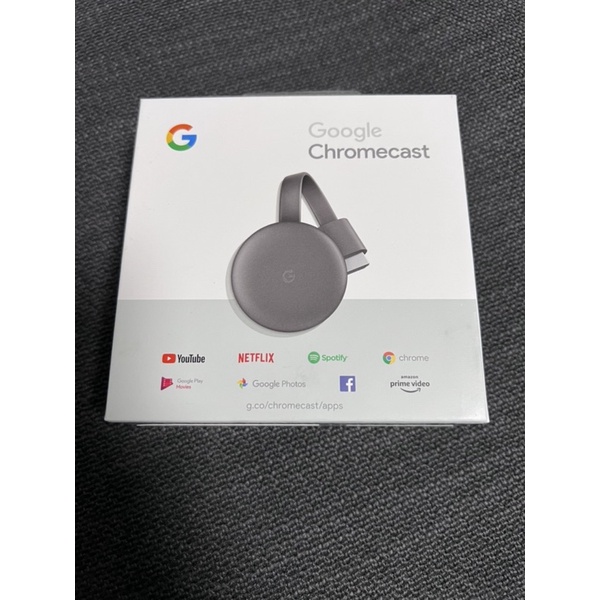 全新 台灣公司貨 Google Chromecast 第三代 HDMI 媒體串流播放器