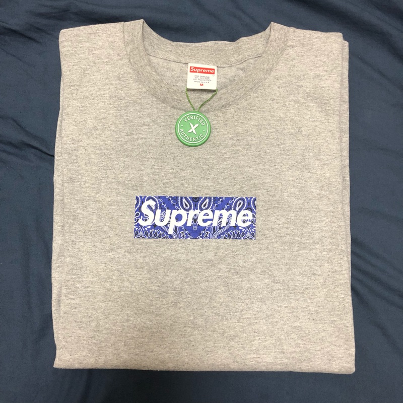 Supreme bandana box logo tee 變形蟲 bogo