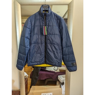 PAUL SMITH副牌P.S.全新真品深藍色鋪棉外套/夾克(S號)-----2.6折出清(不議價商品)