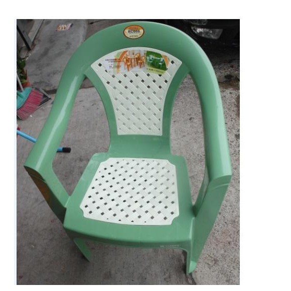 RC666大長春藤椅 塑膠椅 點心椅 休閒椅 咖啡椅 餐椅 綠色~ecgo五金百貨