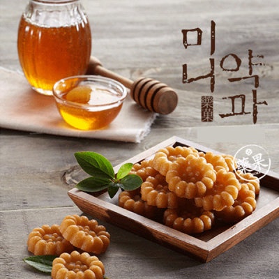 【J3日韓生活館】Samlip 韓國代表性甜點 雲畫的月光傳統宮廷點心 迷你蜂蜜藥果 28個/200g/散包
