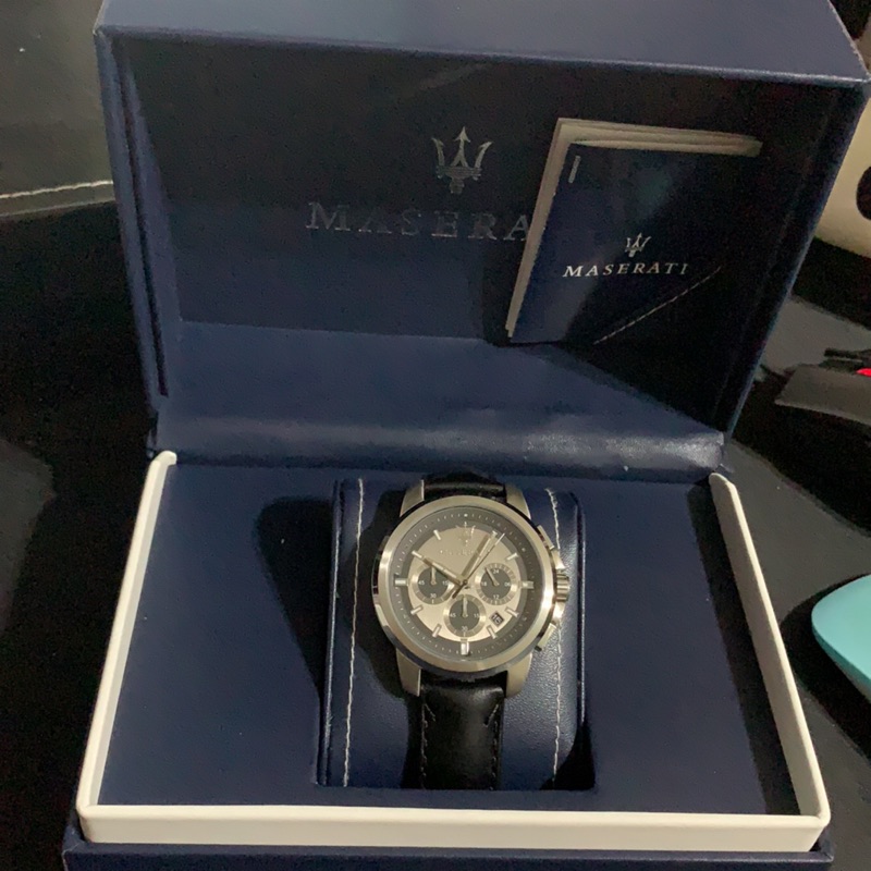 Maserati瑪莎拉蒂手錶 皮錶帶 R8871621006