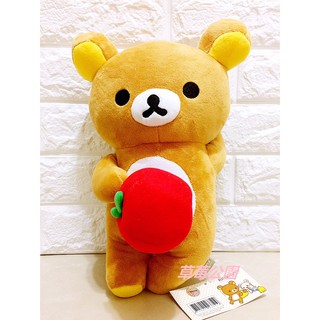 ✰草莓公園【日本卡通 Rilakkuma 拉拉熊 懶懶熊 造型絨毛 玩偶 抱枕 娃娃】