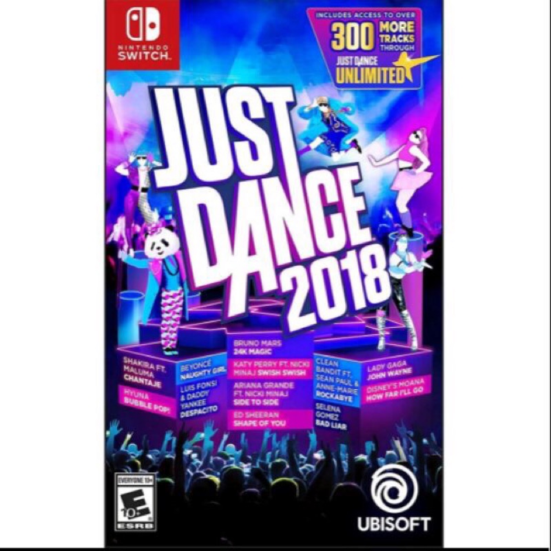 NS JUST DANCE 2018 舞力全開2018