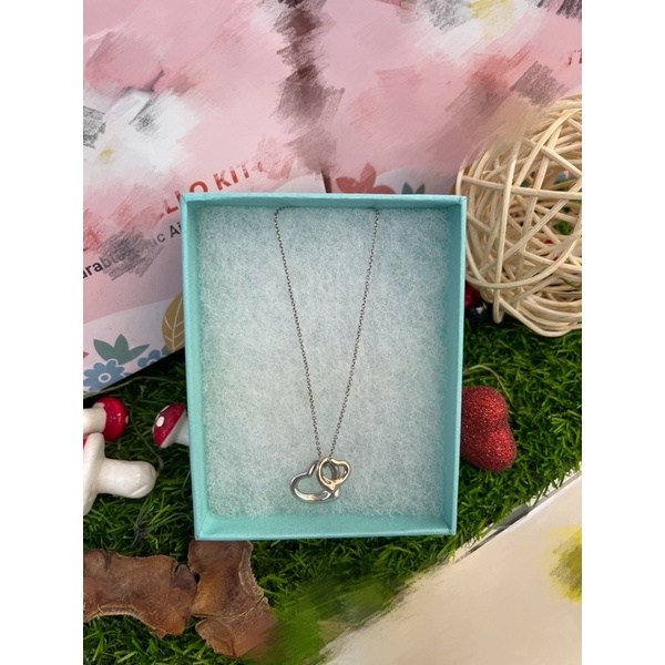 Tiffany&co  Open  Heart 鏤空心形鍊墜