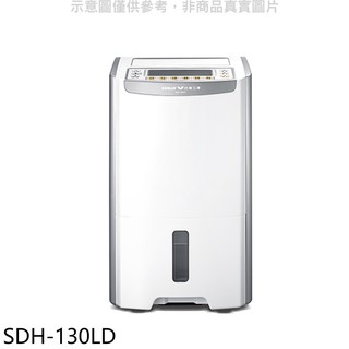 SANLUX台灣三洋 13公升微電腦LCD迴轉式壓縮機除濕機SDH-130LD 廠商直送