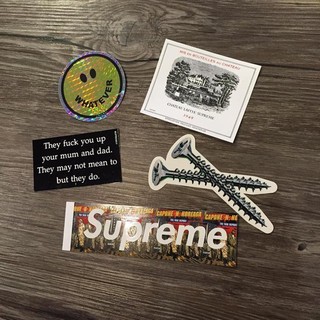 【HYDRA】Supreme Screw The War Report Whetever 貼紙