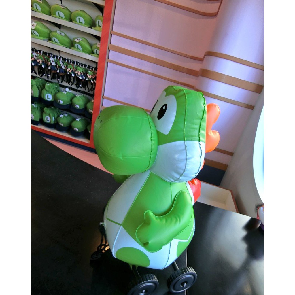 玩日藏日本環球影城usj 限定任天堂主題樂園瑪利歐耀西充氣拖車代購 蝦皮購物