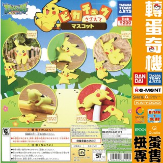 【轉蛋奇機】T-ARTS 扭蛋 皮卡丘 皮卡丘桌上公仔 擺飾 全套五款