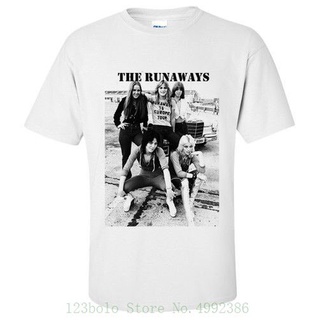 襯衫 The Runaways Joan Jett Cherry Bomb T 恤小號中號大號 Xl 時尚 T 恤時髦酷