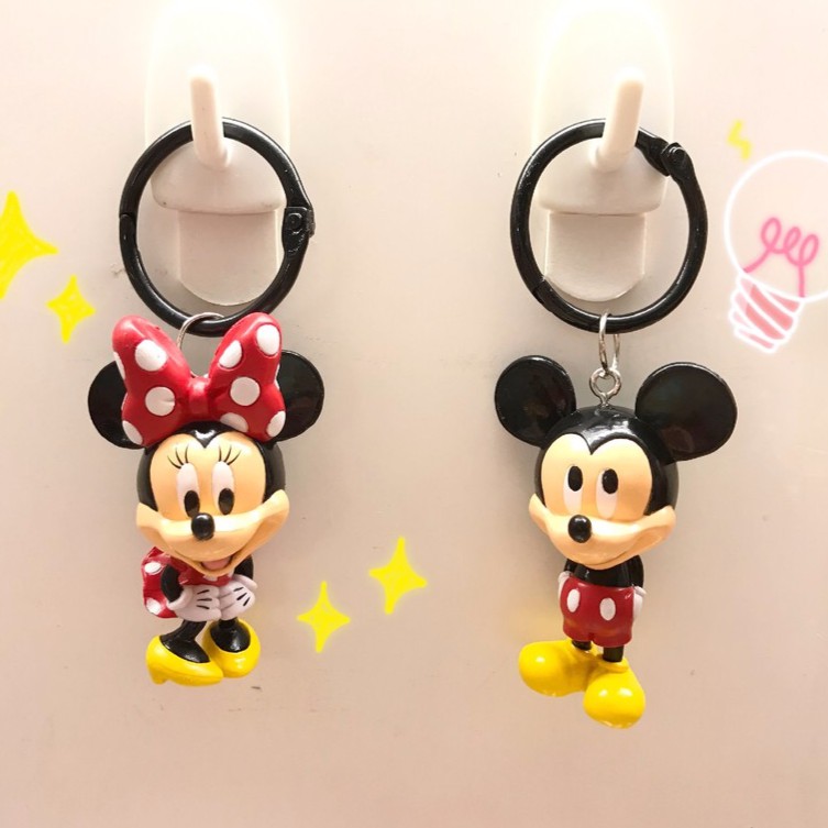 💕情人節禮物首選💕 米奇吊飾 米妮吊飾 米奇米妮情侶吊飾 客製公仔吊飾 米奇鑰匙圈 米妮鑰匙圈 米奇 米妮 情侶吊飾