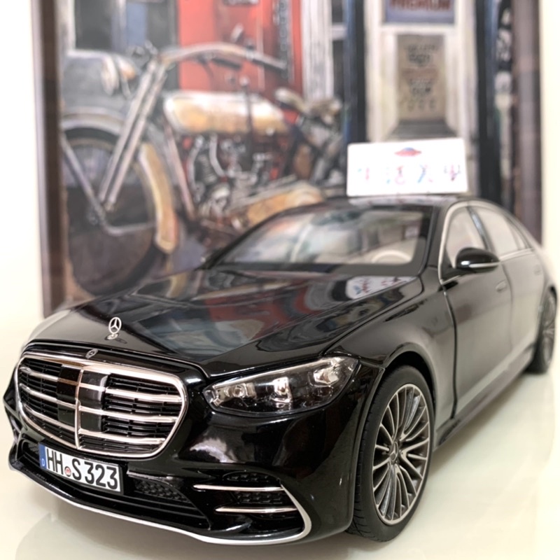 【生活美學】👏全新現貨24H當天出貨 1:18 1/18 Norev Benz W223 S650 S-class 賓士