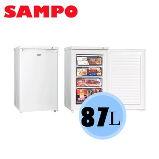 【SAMPO 聲寶】87L 直立式 冷凍櫃 SRF-90S