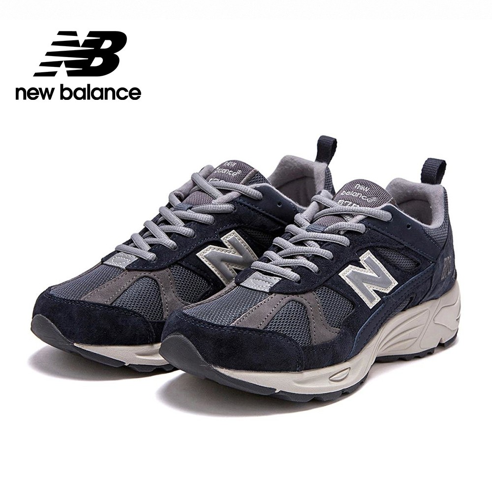 【New Balance】 NB  復古運動鞋_中性_深藍色_CM878KE1-D楦 878