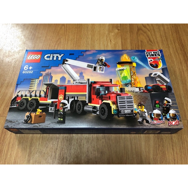 &lt;全新未拆現貨一盒&gt; 樂高  lego 60282 消防車 消防指揮車 Lego City 城市系列