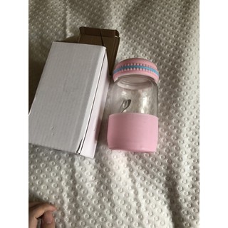 馬卡龍玻璃水杯350ml