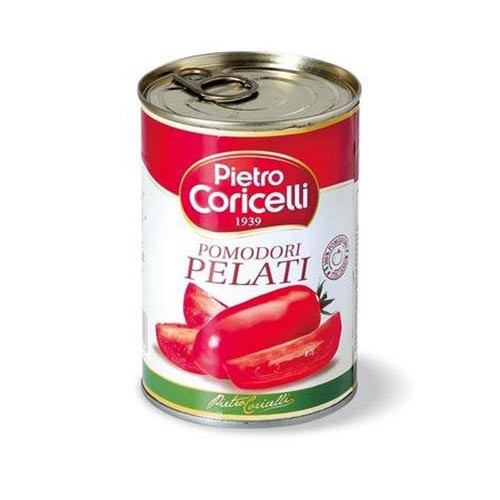 義大利Pietro Coricelli 去皮整粒番茄 400g