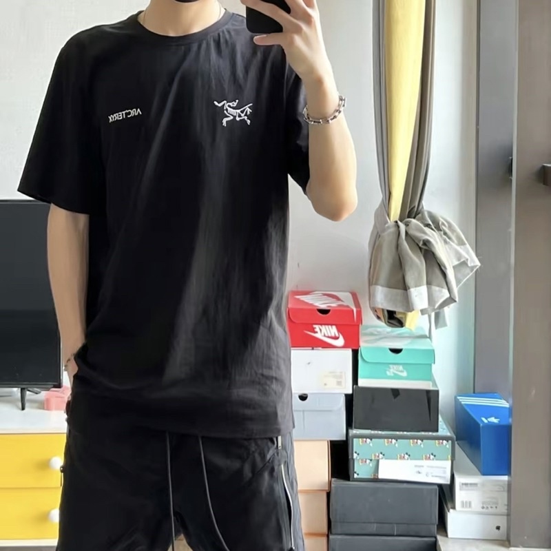 100%正規品100%正規品XXLサイズ ARC'TERYX SPLIT S S T-SHIRT White T