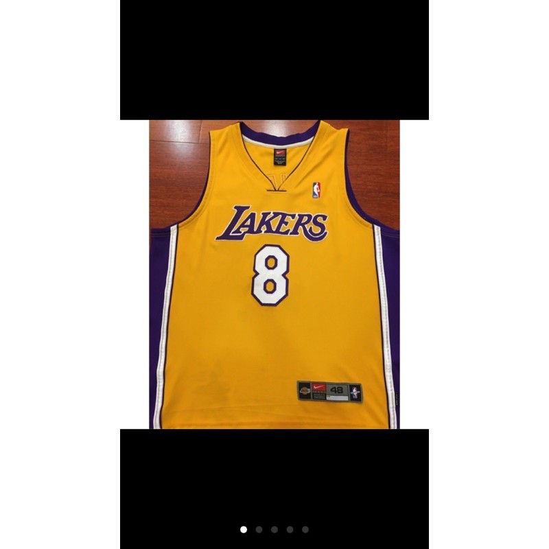 KOBE   NBA 湖人隊8號球員版球衣 絕版 正版