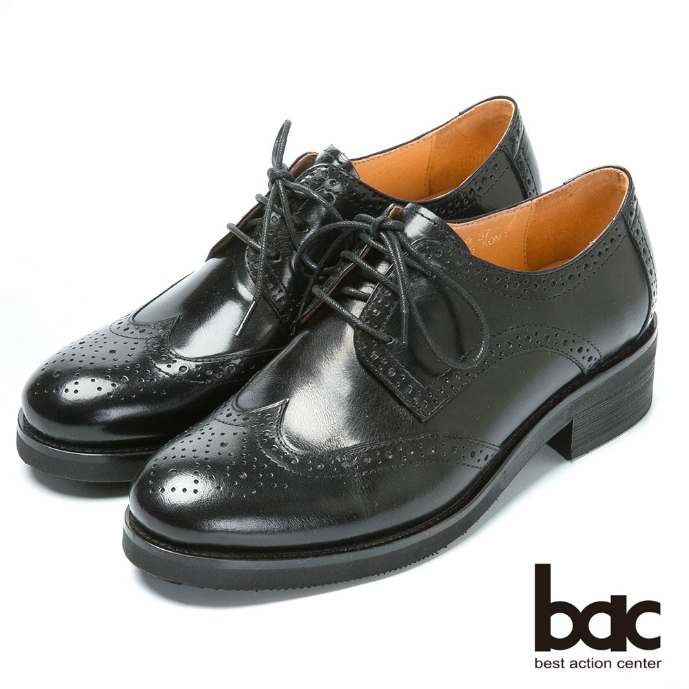 【bac】英倫學院 率性時尚牛津鞋-黑色