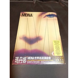 全新【瑪丹娜 MDNA 世界巡迴演唱會】DVD+2CD 世紀女皇稱霸2012年演唱會現場實錄