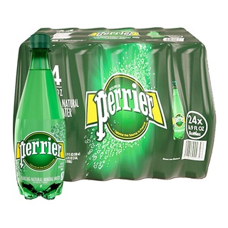 🚚Perrier 沛綠雅天然氣泡水礦泉水(500mlx24入 寶特瓶) 台中市可配送到府,歡迎聊聊!!