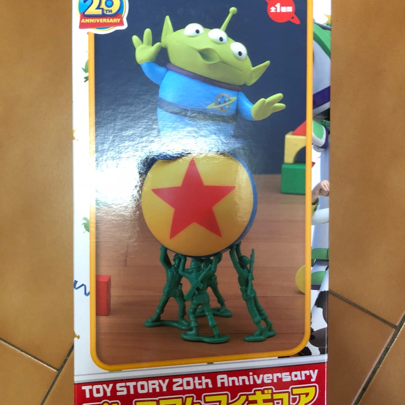 SEGA 玩具總動員 20週年 toy story 三眼怪 景品 公仔 小綠人 皮克斯 PIXAR 微盒損
