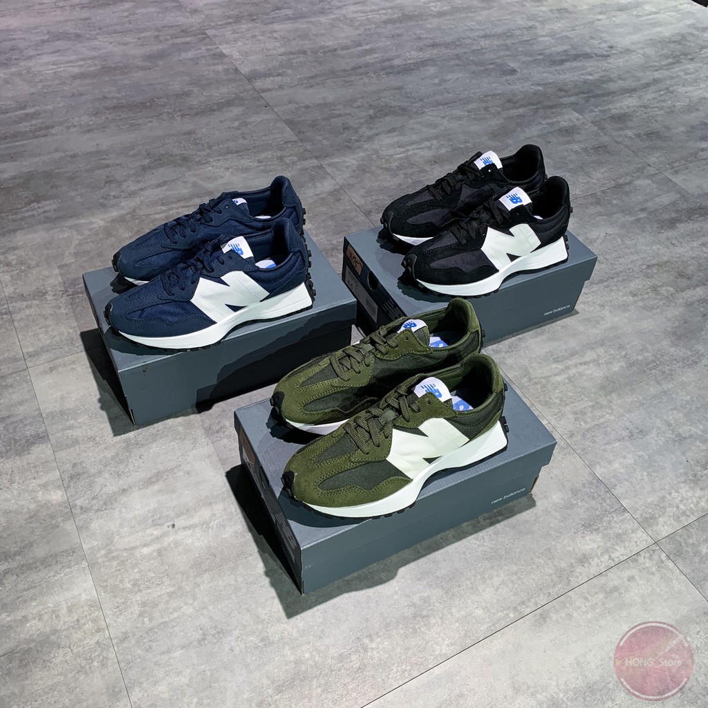 【 Hong__Store 】New Balance MS327CPD MS327CPE 327 麂皮 軍綠 綠 深藍