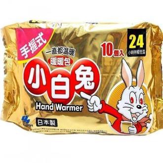 現貨 小白兔 暖暖包 日本製 黏貼式 手握式 24h暖暖貼 保暖貼 發熱貼 小林製藥 桐灰