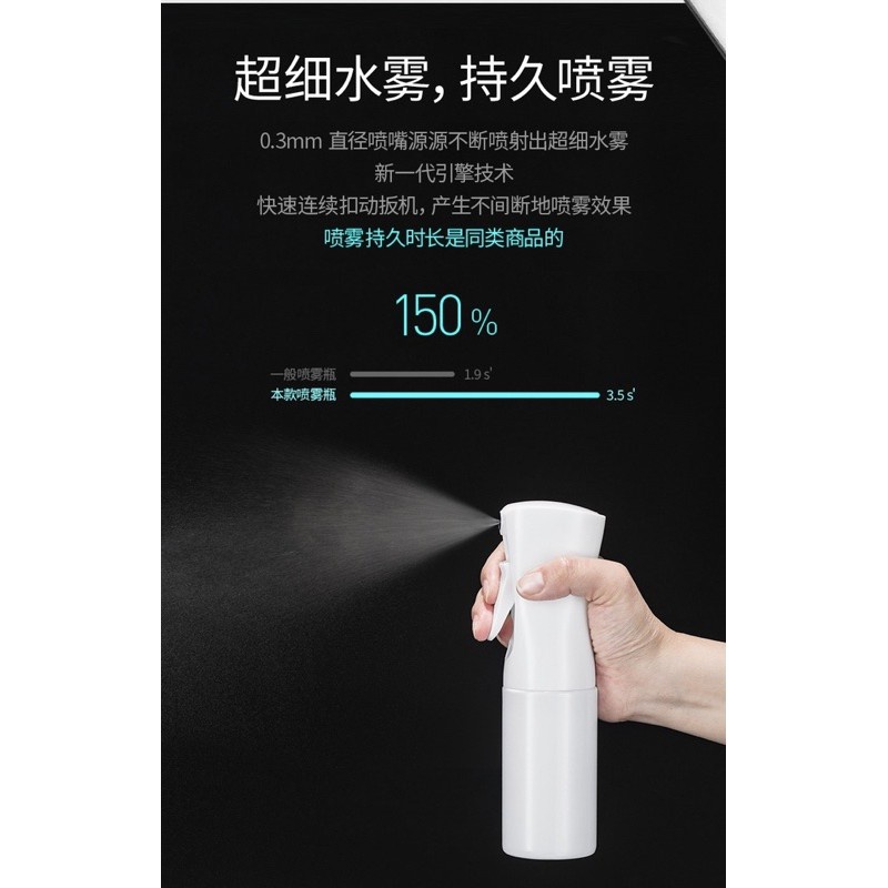 <<台灣出貨!!>>高壓連續噴霧瓶 超細水霧 防水 方便攜帶 小物 防疫 消毒水 酒精  PET 保濕 化妝水 美妝